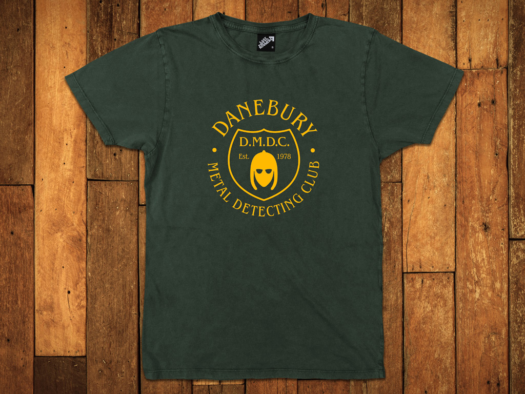 danebury metal detecting club t shirt