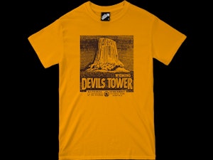 DEVILS TOWER (GOLD) - REGULAR T-SHIRT-2