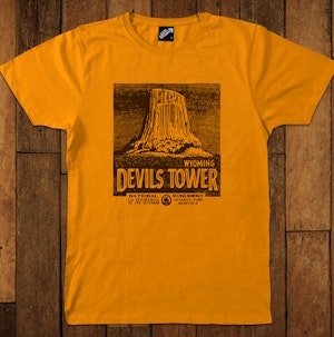 DEVILS TOWER - SOFT JERSEY T-SHIRT
