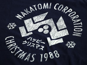 NAKATOMI CORP. CHRISTMAS '88 - NAVY (WHITE INK) SWEATSHIRT-3