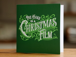 DIE HARD IS A CHRISTMAS FILM - GREETING CARD-3