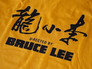DIRECTED BY BRUCE LEE - LADIES ROLLED SLEEVE T-SHIRT-3