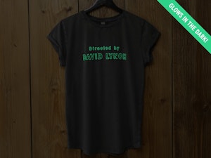 DIRECTED BY DAVID LYNCH - LADIES ROLLED SLEEVE T-SHIRT-4
