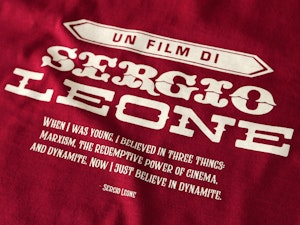 DIRECTED BY SERGIO LEONE - REGULAR T-SHIRT-3