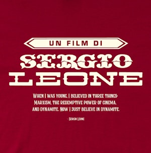 DIRECTED BY SERGIO LEONE - REGULAR T-SHIRT