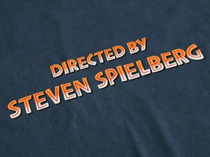 DIRECTED BY STEVEN SPIELBERG - VINTAGE T-SHIRT-3