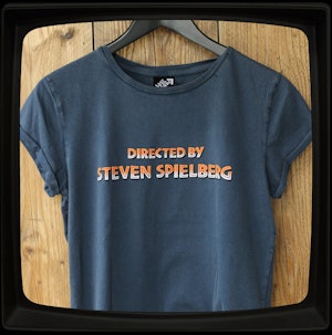 DIRECTED BY STEVEN SPIELBERG - LADIES ROLLED SLEEVE T-SHIRT