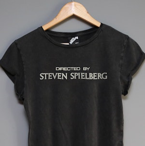 DIRECTED BY STEVEN SPIELBERG - LADIES ROLLED SLEEVE T-SHIRT