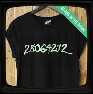 THE END OF THE WORLD - LADIES ROLLED SLEEVE T-SHIRT