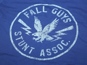 FALL GUYS STUNT ASSOC. (BLUE) - SOFT JERSEY T-SHIRT-3
