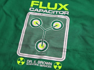 FLUX CAPACITOR - SOFT JERSEY T-SHIRT-3