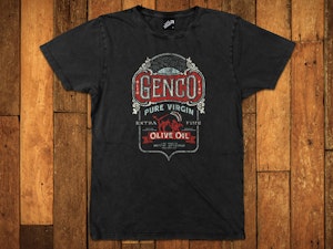 GENCO PURA OLIVE OIL COMPANY - VINTAGE T-SHIRT-3