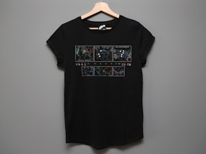 GLOBAL THERMONUCLEAR WAR - LADIES ROLLED SLEEVE T-SHIRT-2