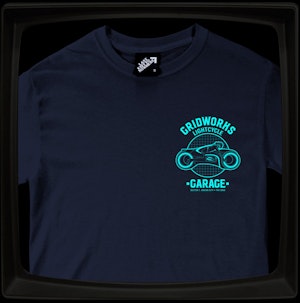 GRIDWORKS LIGHTCYCLE GARAGE - REGULAR T-SHIRT