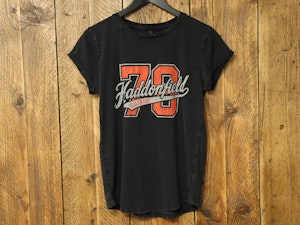 HADDONFIELD '78 - LADIES ROLLED SLEEVE T-SHIRT-2