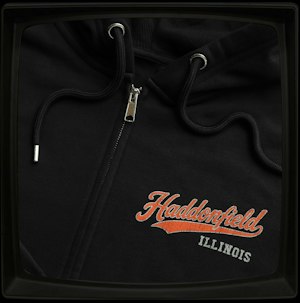 HADDONFIELD '78 - ZIP-UP HOODED TOP