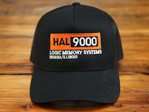 HAL 9000 (EMBROIDERED) - SNAPBACK TRUCKER CAP-3
