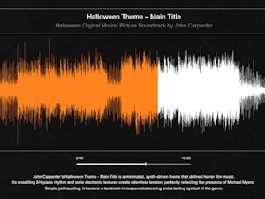 HALLOWEEN MAIN TITLE - SOFT JERSEY T-SHIRT-2