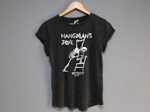 HANGMAN'S JOKE - LADIES ROLLED SLEEVE T-SHIRT-2