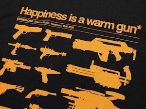 HAPPINESS IS A WARM GUN - SOFT JERSEY T-SHIRT-3