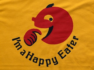 I'M A HAPPY EATER - SOFT JERSEY T-SHIRT-2