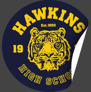 HAWKINS HIGH SCHOOL - STICKER
