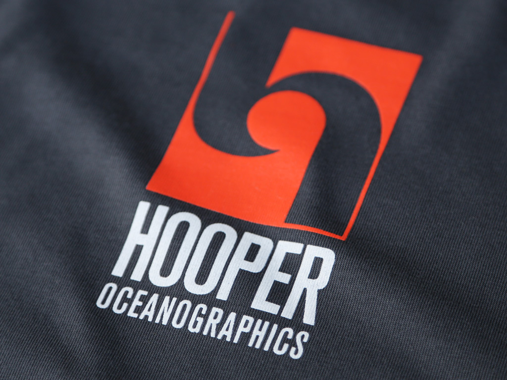 HOOPER OCEANOGRAPHICS - LADIES ROLLED SLEEVE T-SHIRT
