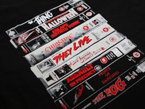 HORROR MASTER VHS - REGULAR T-SHIRT-2
