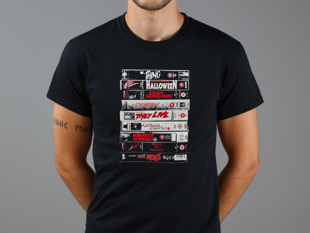 HORROR MASTER VHS REGULAR TSHIRT Last Exit to Nowhere