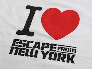 I LOVE ESCAPE FROM NEW YORK - SOFT JERSEY T-SHIRT-3