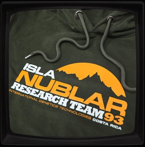 ISLA NUBLAR RESEARCH TEAM - HOODED TOP