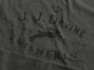 J. J. DEVINE PUBLIC HOUSE - LADIES ROLLED SLEEVE T-SHIRT-3