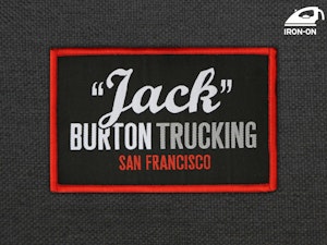 JACK BURTON TRUCKING IRON-ON - PATCH-2