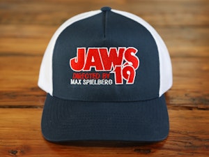JAWS 19 (EMBROIDERED) - SNAPBACK TRUCKER CAP-3
