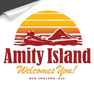 AMITY ISLAND - STICKER