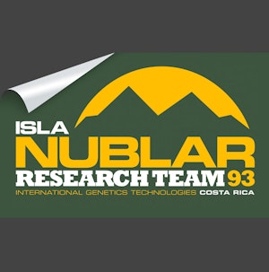 ISLA NUBLAR RESEARCH TEAM - STICKER