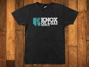 KNOX OIL & GAS - VINTAGE T-SHIRT-2