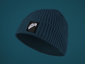 LAST EXIT TO NOWHERE (WOVEN PATCH) RIBBED - BEANIE-6