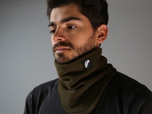 LAST EXIT TO NOWHERE (OLIVE) - FLEECE NECK WARMER-3