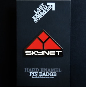 SKYNET - HARD ENAMEL PIN BADGE