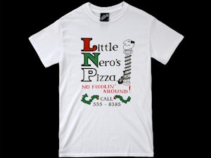 LITTLE NERO'S PIZZA - REGULAR T-SHIRT-4