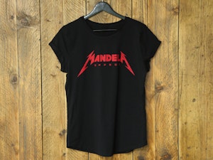 MANDELA EFFECT - LADIES ROLLED SLEEVE T-SHIRT-2