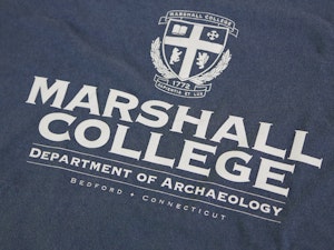 MARSHALL COLLEGE - LADIES ROLLED SLEEVE T-SHIRT-3