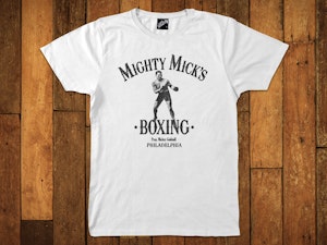 MIGHTY MICK'S BOXING GYM - SOFT JERSEY T-SHIRT-2