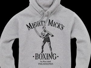 MIGHTY MICK'S - PEACH FINISH HOODED TOP-3