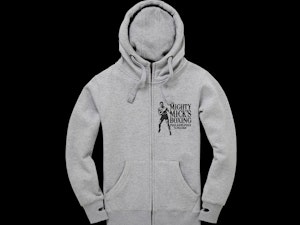 MIGHTY MICK'S BOXING GYM - PEACH FINISH ZIP-UP HOODED TOP-2