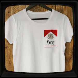 MORLEY CIGARETTES - LADIES FITTED T-SHIRT