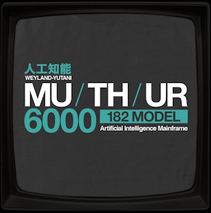 MU-TH-UR 6000 (CHARCOAL) - SOFT JERSEY T-SHIRT