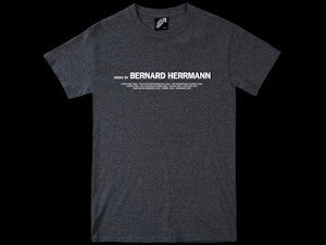 MUSIC BY BERNARD HERRMANN - REGULAR T-SHIRT-2