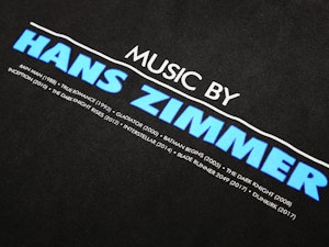 MUSIC BY HANS ZIMMER - VINTAGE T-SHIRT-3